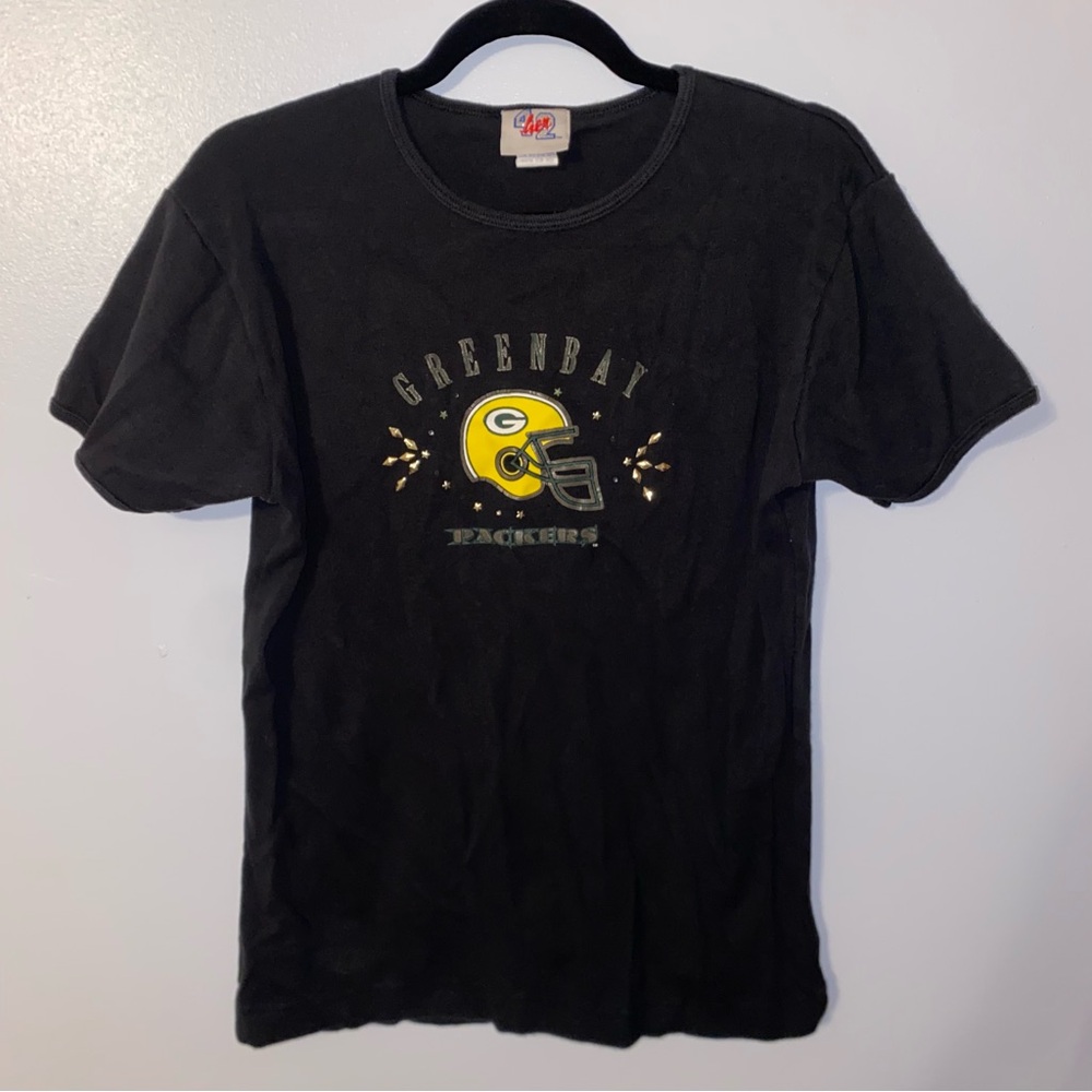 Vintage, Womens Green Bay Packers Short Sleeve T-Shirt, Y2K, 42 Her, Size XL